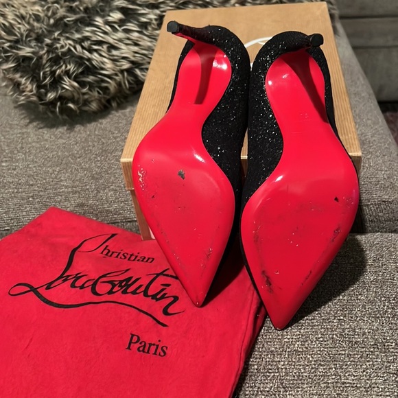 Pigalle Follies 100 Glitter Resille Christian Louboutin - Picture 5 of 9
